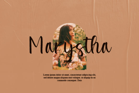 Bella Sanderson Font Poster 4