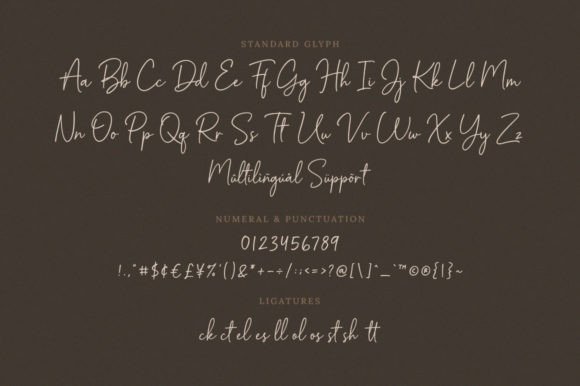 Bellafino Font Poster 7