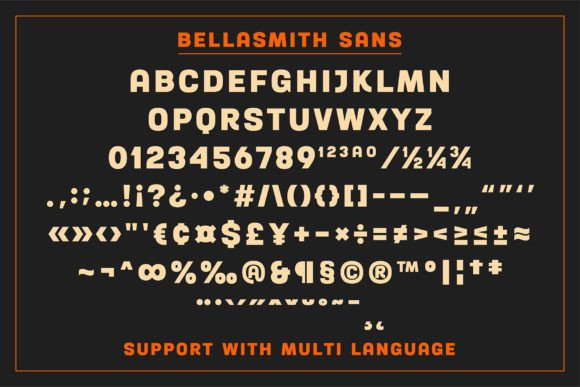 Bellasmith Font Poster 4
