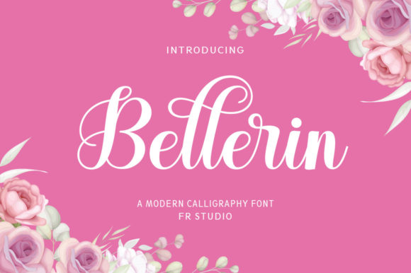 Bellerin Font Poster 1