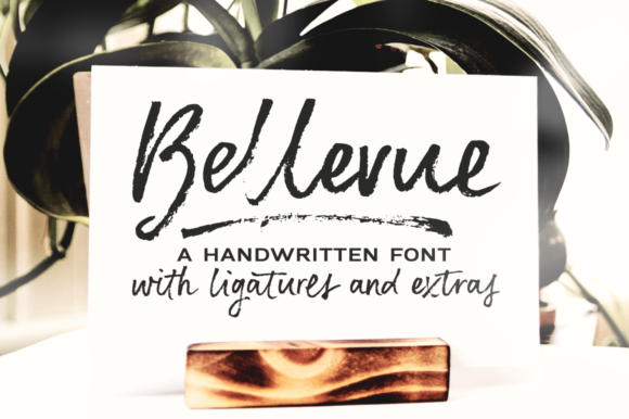Bellevue Font Poster 1