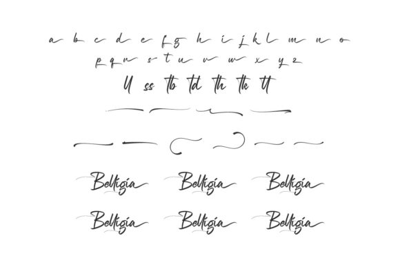 Belligia Font Poster 5