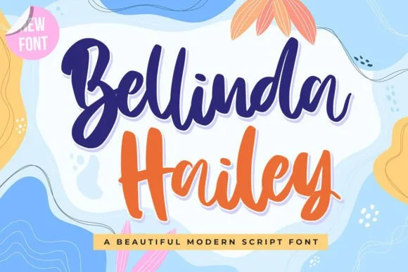 Bellinda Hailey Font Bellinda Hailey Font Poster 1