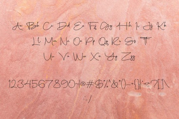 Bellogia Font Poster 5