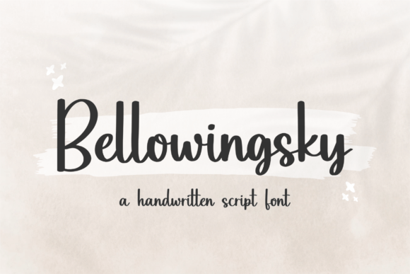 Bellowingsky Font