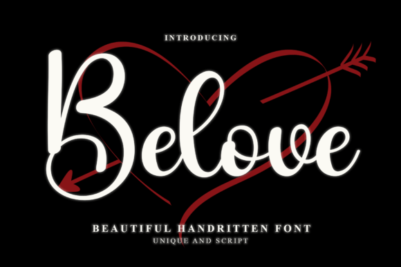 Belove Font Poster 1