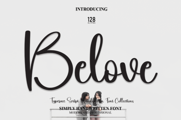 Belove Font Poster 1