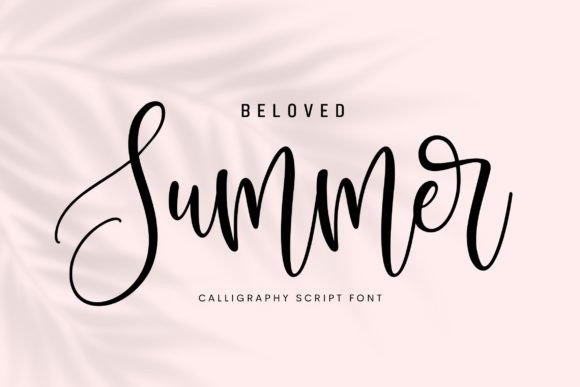 Beloved Summer Font Poster 1