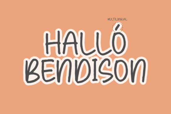 Bendison Font Poster 12