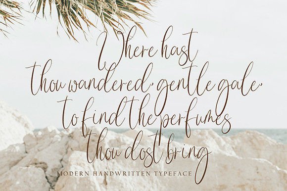 Beradetto Font Poster 2