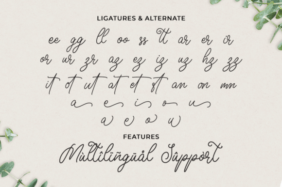 Berellina Font Poster 11