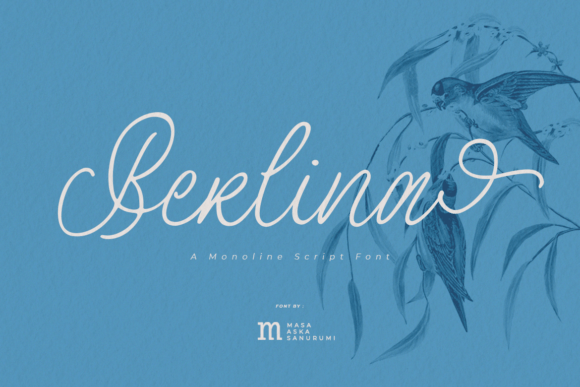 Berlina Font Poster 1