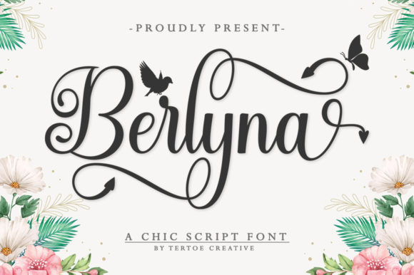 Berlyna Font Poster 1