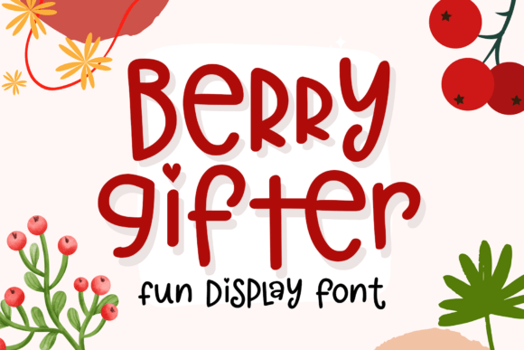 Berry Gifter Font Poster 1