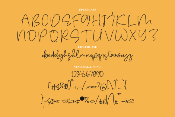 Bertalyan Font Poster 13