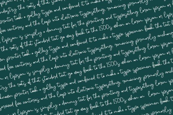 Bertalyan Font Poster 8