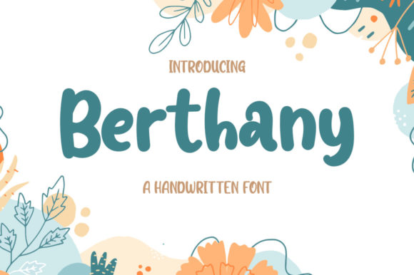 Berthany Font Poster 1