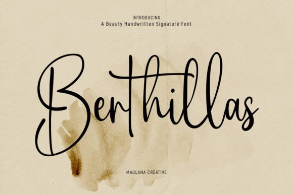Berthillas Font