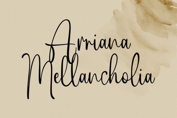 Berthillas Font Poster 4
