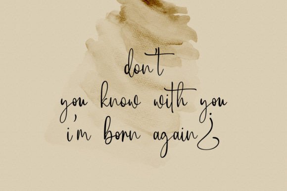 Berthillas Font Poster 5