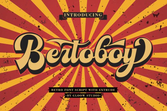 Bertoboy Font Poster 1