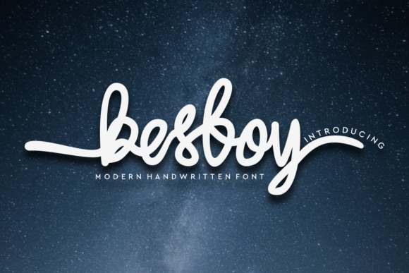 Besboy Font Poster 2