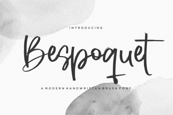 Bespoquet Font Bespoquet Font Poster 1