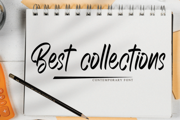 Best Collections Font Poster 1