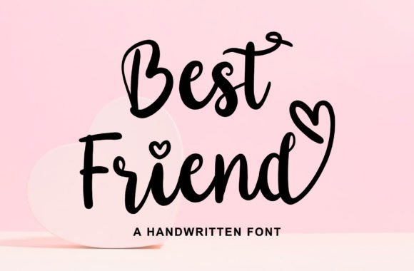 Best Friend Font Poster 1