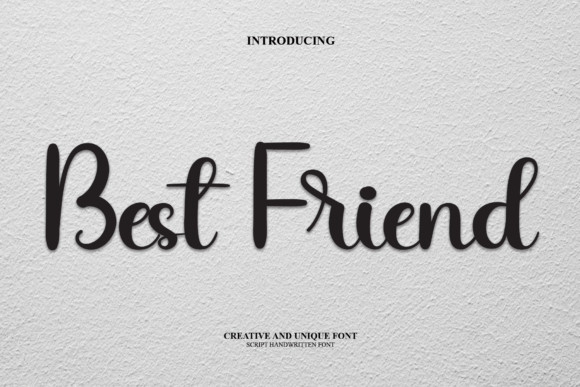 Best Friend Font