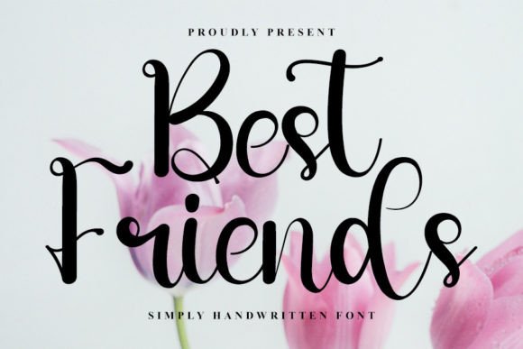 Best Friends Font Poster 1