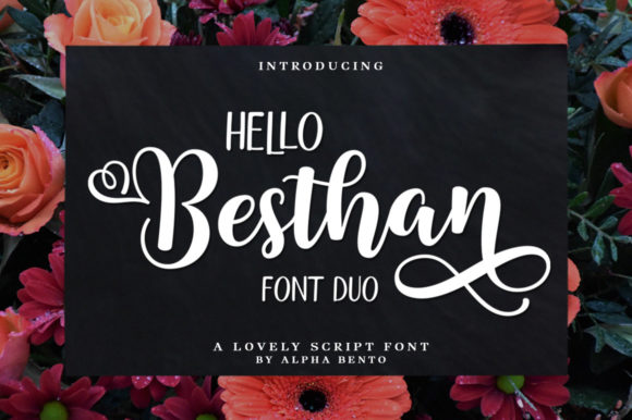 Besthan Font Poster 1