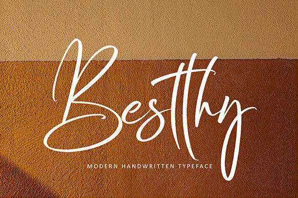 Besthy Font Poster 1