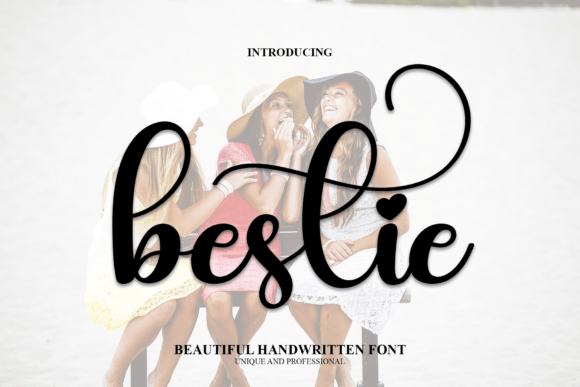 Bestie Font Poster 1