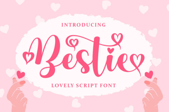 Bestie Font Poster 1