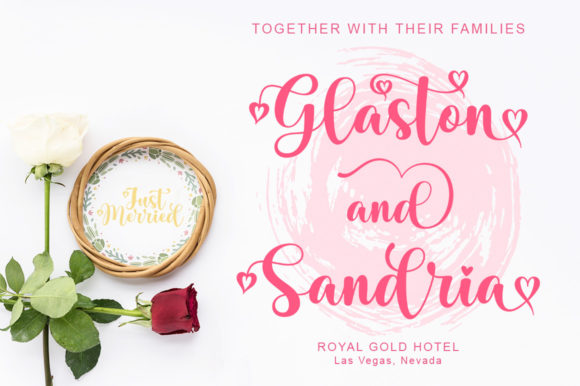 Bestie Font Poster 3