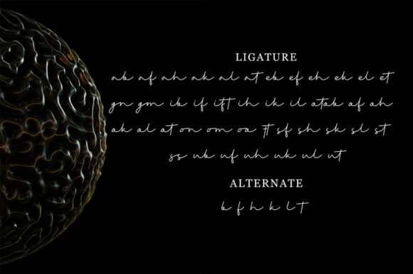 Bestigna Font Poster 4