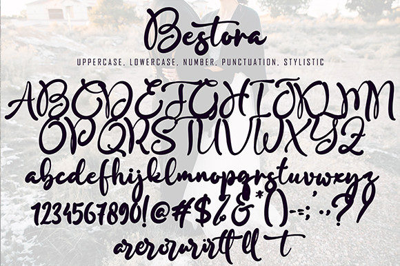 Bestora Font Poster 8