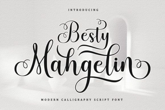 Besty Mahgelin Font Poster 1