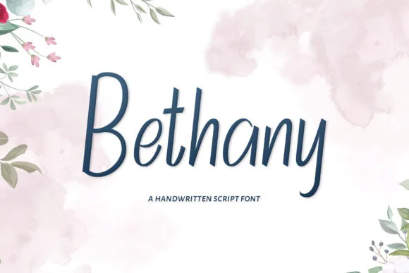 Bethany Font Poster 1
