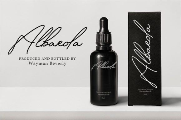 Betriciya Signature Font Poster 6