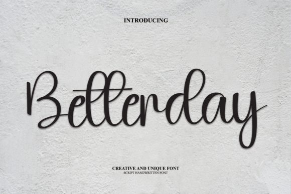 Betterday Font