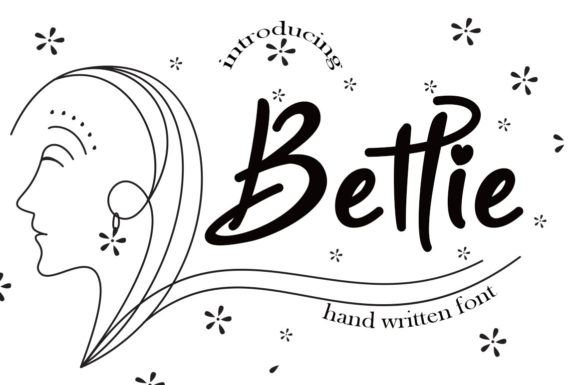Bettie Font Poster 1