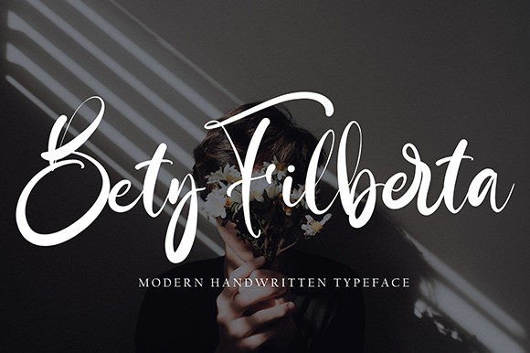Bety Filberta Font Poster 1