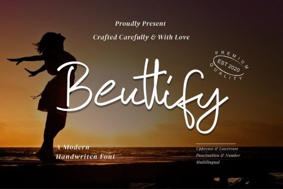 Beuttify Font Poster 1