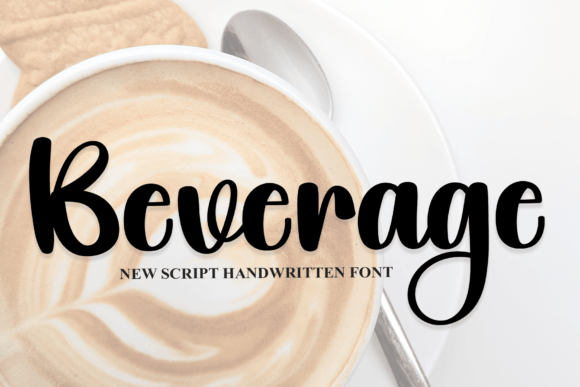 Beverage Font Beverage Font Poster 1
