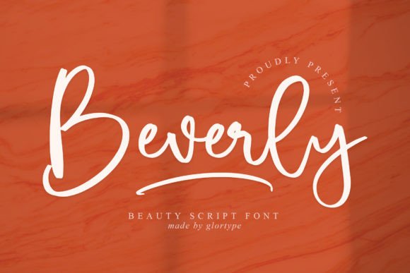 Beverly Font Poster 1