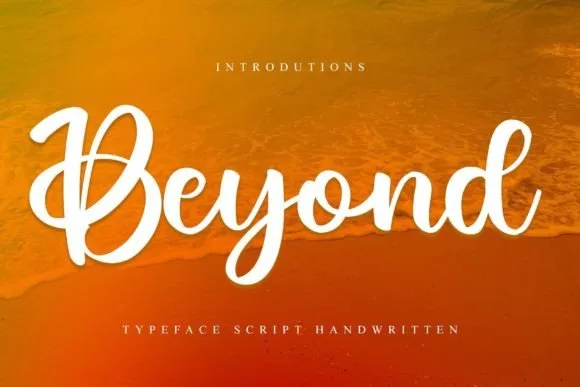 Beyond Font Beyond Font Poster 1