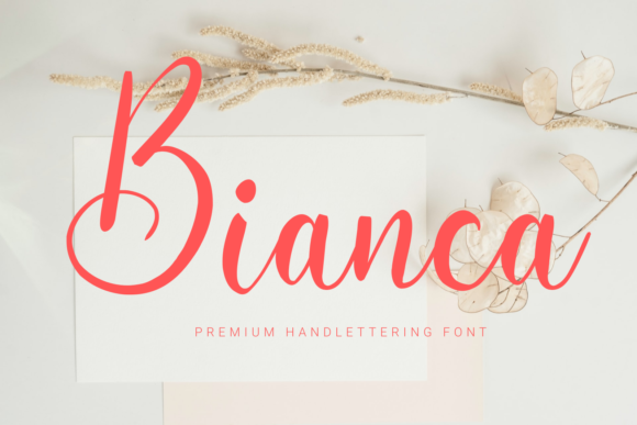 Bianca Font Poster 1