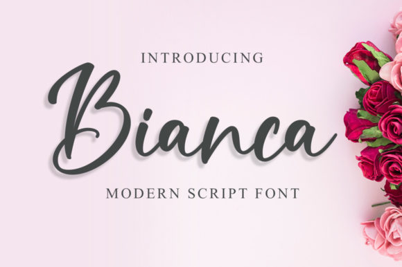 Bianca Font Poster 1